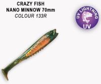 Силиконовая приманка Crazy Fish Nano Minnow 2.8" 53-70-133R-7