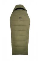 Спальный мешок кокон Tramp Troll T-Loft Regular Olive (левый) 220*95*85 см (-25°C)