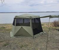 Палатка - Шатёр Pulsar Cosmo Haki (340х300/200 см) + Гидро Пол