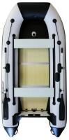Лодка Polar Bird 320М (Лайт) Стеклокомпозит (Чёрно-белый)