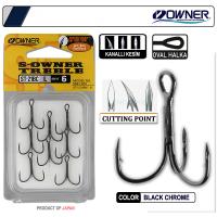 Крючок-тройник Owner Treble ST-21BC L №10 8 шт.