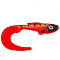 Силиконовая приманка Abu Garcia Beast Curl Tail Red Tiger 21cm 94gr 2шт