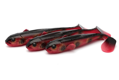 Силиконовая приманка Savage Gear LB 3D Goby Shad 23cm 96gr Red Bullhead UV/ 1 штука