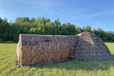 Тамбур-баня Малый 2х2 м для палаток УП ( нового образца ) (200х200/190 см)