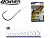 Крючок №2 Owner/C'ultiva RL-340 с поводком 70см c петлёй 0.22мм/4.7 кг 9 шт
