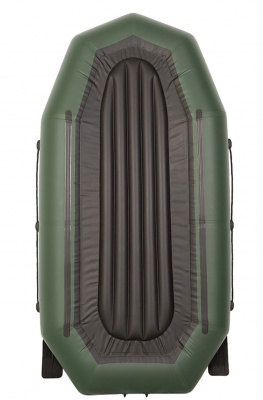 Лодка гребная под мотор Лоцман Профи 280 ВНД (зелёный)