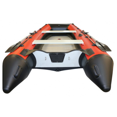 Лодка Polar Bird 340М New Merlin Стеклокомпозит (черно-красный)