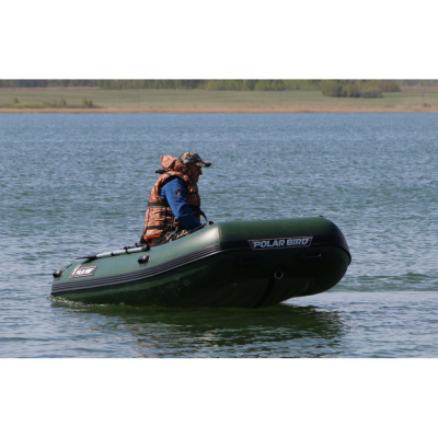 Лодка Polar Bird 360M Merlin НДНД Стеклокомпозит (зелёный)