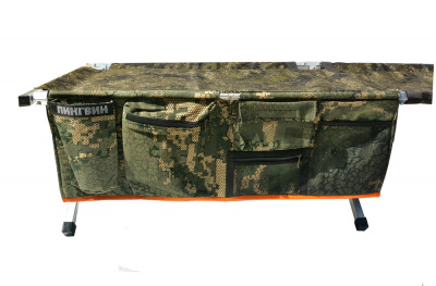 Органайзер-подвесной карман Пингвин для раскладушки, кресла, зимней палатки (5 карманов)