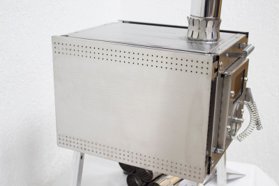 Печь Берег для палатки "Atomstove" Малая New  (труба - 65мм)