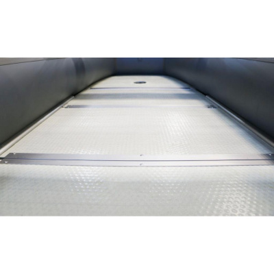 Лодка Polar Bird 385М New Merlin Стеклокомпозит (чёрно-серый)