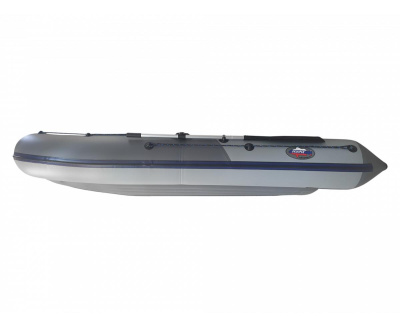 Лодка Grouper GR 335 НДНД (серо-светлосиний) модель 2026г