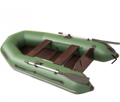 Лодка моторная Лоцман М-290 ЖС (зеленый)