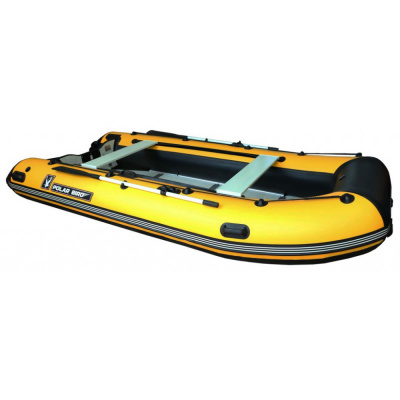 Лодка Polar Bird 340М New Merlin Стеклокомпозит (чёрно-желтый)