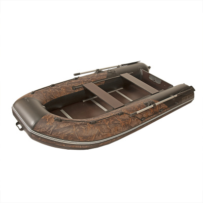 Лодка моторная килевая Пилот М-300 ЖС (чёрный-камуфляж)