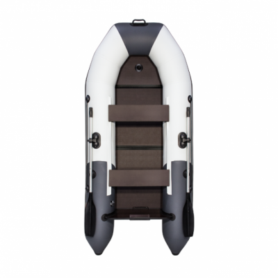 Лодка ПВХ Таймень NX 2850 СК "Комби" светло-серый/графит