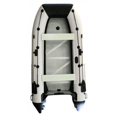 Лодка Polar Bird 360М Merlin (чёрно-белый) стеклокомпозит