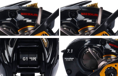 Катушка мультипликаторная Daiwa Morethan PE 1000XHL-TW
