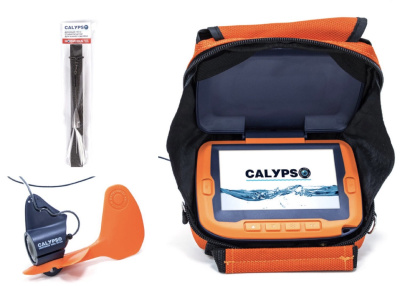 Подводная видео-камера CALYPSO UVS-03 PLUS с функцией записи + Донный груз-стабилизатор для камер CALYPSO