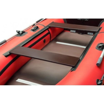 Лодка ПВХ Roger Hunter 3500 Киль (красный-серый)