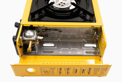 Плита туристическая газовая Tramp TRG-006 (с переходником)