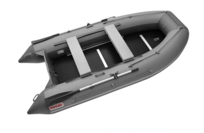 Лодка ПВХ Roger Hunter 3000 Киль (серый-графит)