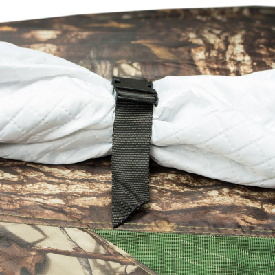 Всесезонная палатка Медведь Куб 4 Зима-Лето (2.3*2.3/2.0m) утеплённая (3-сл) + Пол