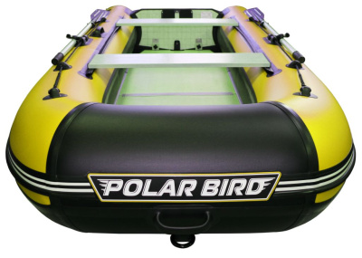 Лодка Polar Bird 320М (Лайт) Стеклокомпозит (Чёрно-желтый)