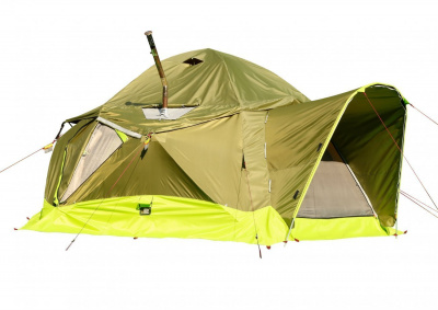 Всесезонная Универсальная палатка Лотос КубоЗонт 6-У Классик (520х450/225 см)