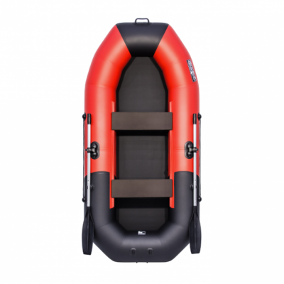 Лодка ПВХ Таймень N 270 "Комби" красный/черный
