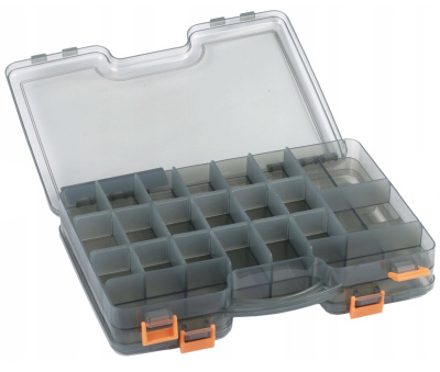 Коробка Savage Gear Lurebox 2 Sided Smoke Large 29.5x20.5x6.2cm Арт.74223