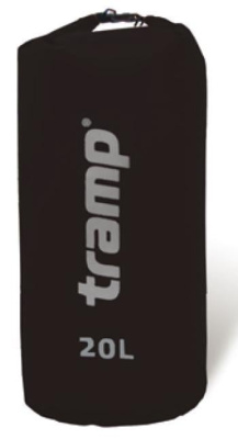 Гермомешок Tramp Nylon 20 л черный (TRA-102-black)