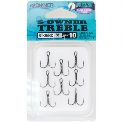 Крючок-тройник Owner Treble ST-36BC X №14 8 шт.