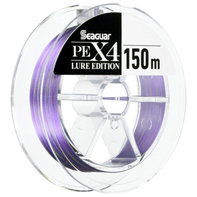 Шнур Seaguar X4 Lure Edition 150м #0.2 (3.5Lb/0,074мм) 