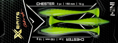 Силиконовая приманка Xbaits Chester Mini 150 mm CHM303 (3шт)