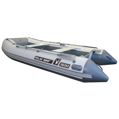 Лодка Polar Bird 340М New Merlin Стеклокомпозит (серо-белый)