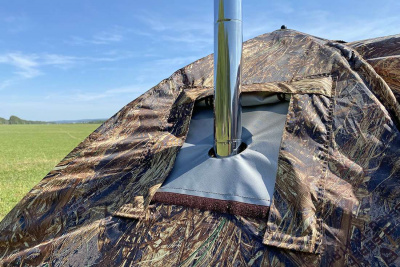 Всесезонная палатка Берег МФП-3 Камыш (300х300/200 см) + Пол + Дверь