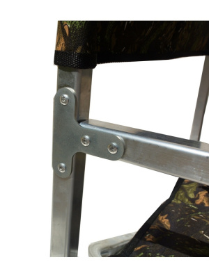 Складное алюминиевое кресло-книжка Медведь (53*40*85 см)