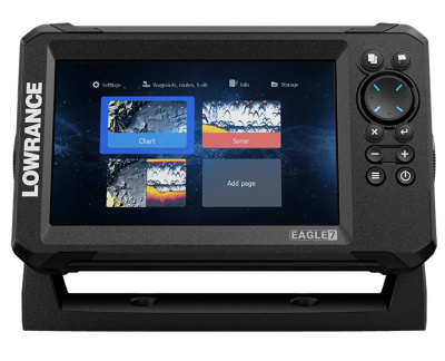 Эхолот Lowrance Eagle 7 с датчиком TripleShot HD