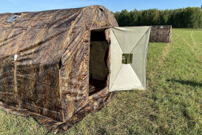 Тамбур-баня Большой 4х2 м для палаток УП ( нового образца ) (400х200/190 см)