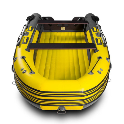 Надувная лодка ПВХ Риф Скат Тритон 370 НД (надувное дно)