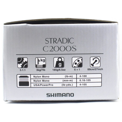 Катушка Shimano 23 Stradic C2000S
