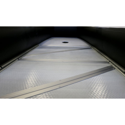 Лодка Polar Bird 360М Merlin (чёрно-белый) стеклокомпозит