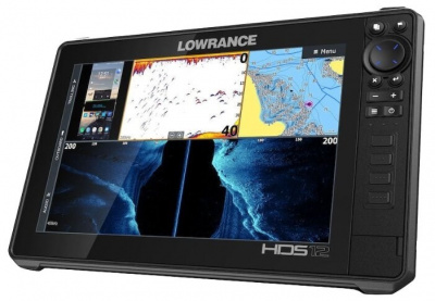 Эхолот-Картплоттер Lowrance HDS-12 LIVE with Active Imaging 3-in-1 Transducer