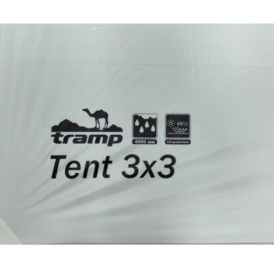 Тент TRAMP 3x3 м Полиэстер, Sand UV 50