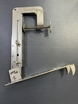 Струбцина (Kemping.by) для крепления датчика эхолота быстросъемная из нержавеющей стали 