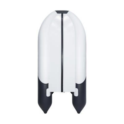 Лодка ПВХ Ривьера Компакт 3600 СК "Комби" светло-серый/черный