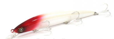 Воблер Daiwa Morethan X-Roll 128F №5 Pearl red metal head