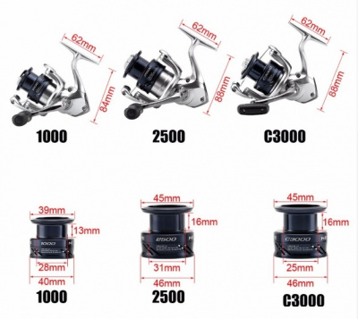 Катушка Shimano Nexave 2500 FE