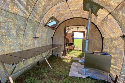 Тамбур-баня Большой 4х2 м для палаток УП ( нового образца ) (400х200/190 см)